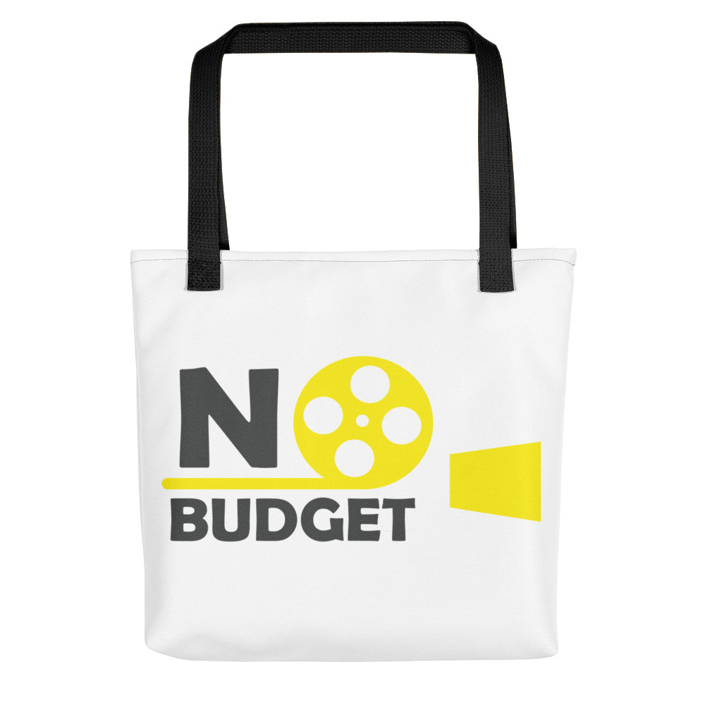 Tote Bag With No Budget Logo