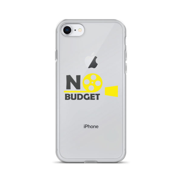 iPhone case with No Budget Logo
