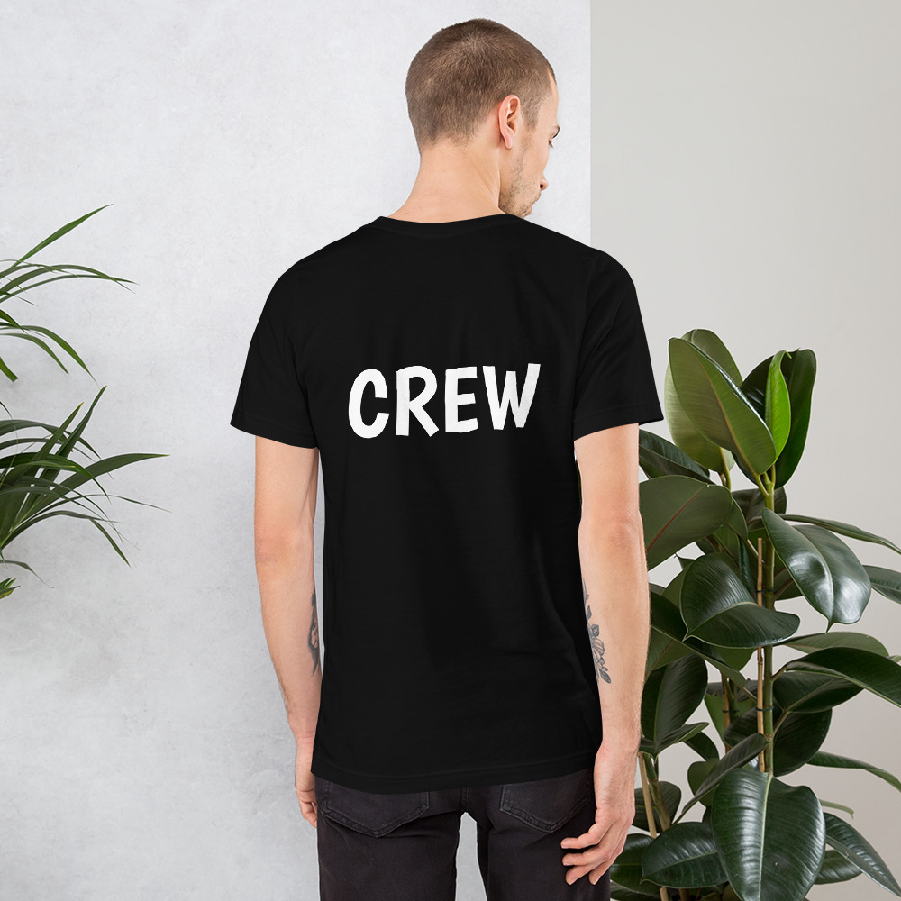 No Budget Crew T-Shirt Black