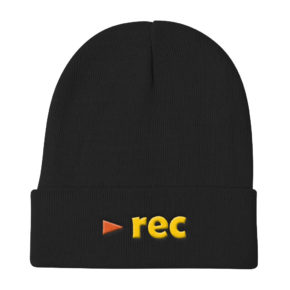 black rec hat