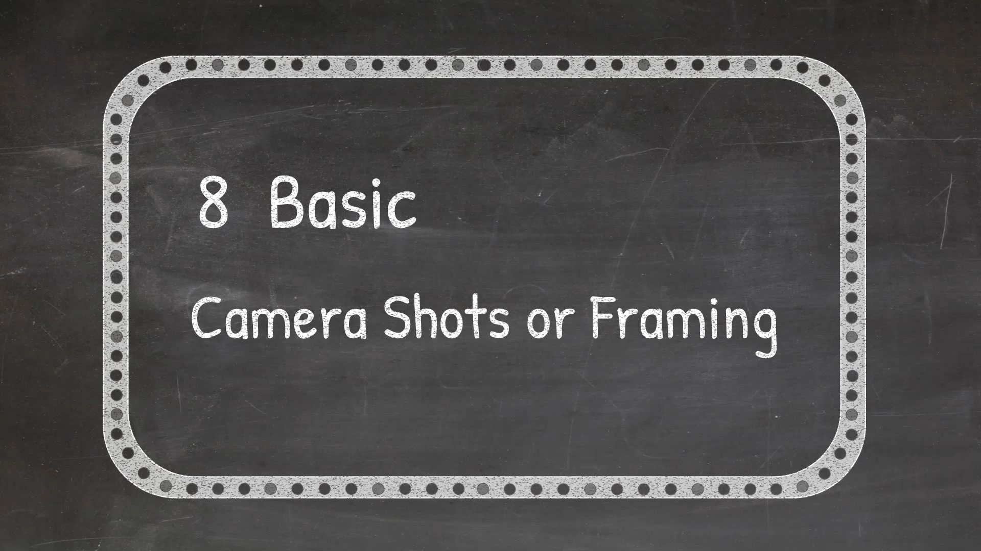 Types of Camera Shots