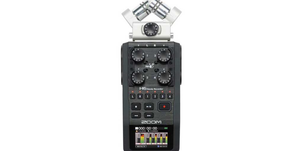 Zoom h6 recorder